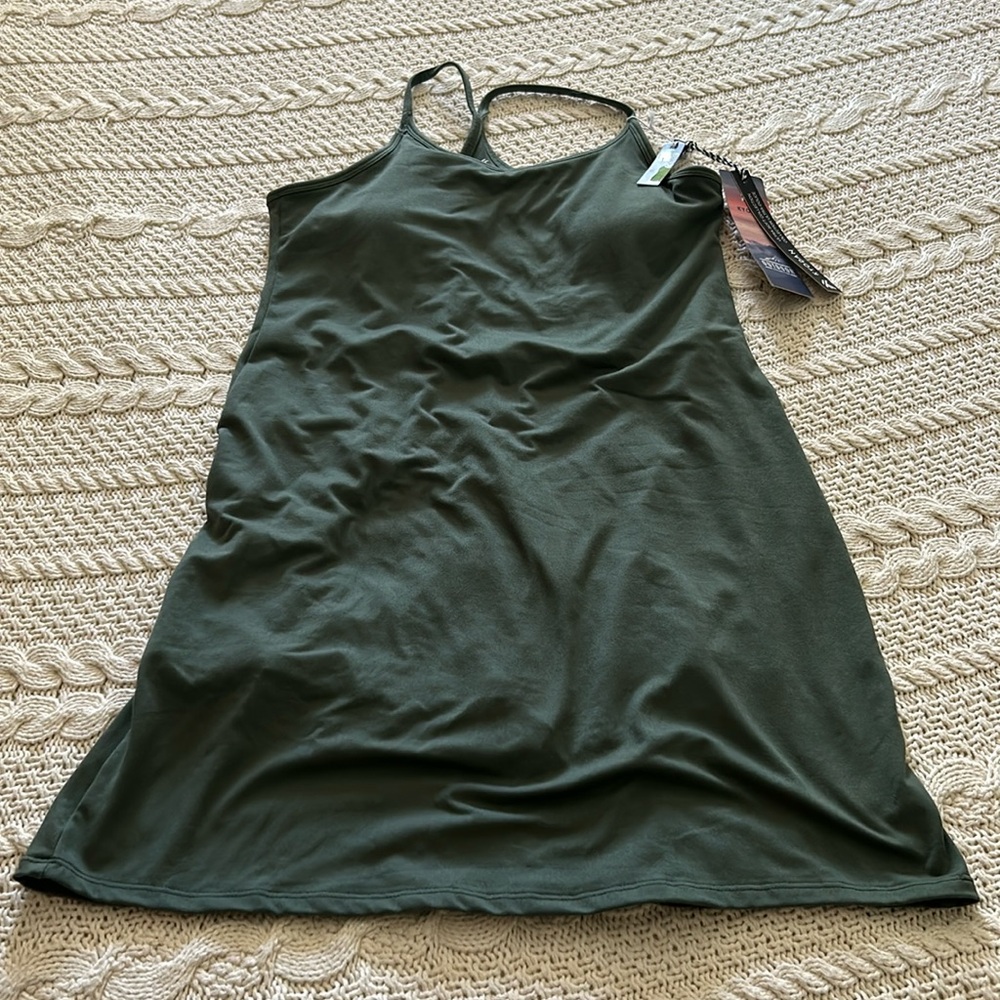 NWT Kyodan Athletic Athleisure Dress With Bra & Shorts XS